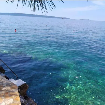公寓 Ciovo Big Sea View Near The Sea In Okrug 特罗吉尔